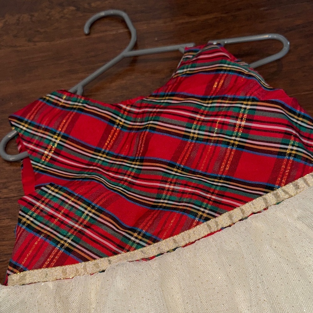 White and Red Holiday Dress Set - Picture 2 of 7